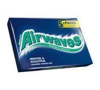 Airwaves Menthol & Eucalyptus 5 Pack X 15G