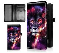 AIRWEE Étui de chéquier fin pour femme, portefeuille en cuir synthétique avec blocage RFID avec emplacements pour cartes, porte-stylo, carnet de chèques à deux volets et housse pour porte-monnaie, A1