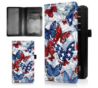 AIRWEE Étui de chéquier fin pour femme, portefeuille en cuir synthétique avec blocage RFID avec emplacements pour cartes, porte-stylo, carnet de chèques à deux volets et housse pour porte-monnaie, A1