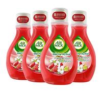 Airwick Desodorisant Maison Continu Mèche Active Framboisier en Fleurs - Lot de 4