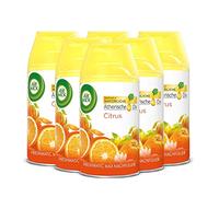 Airwick Lot de 6 Recharges Freshmatic Pure Fresh Plaisir d'Agrume et Zeste de Mandarine - 250 ml