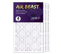 AIRx Filters Lot de 4 filtres à air plissés MERV 11 pour chaudière CVC, 35,6 x 61 x 2,5 cm, fabriqué aux États-Unis