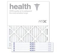 AIRx HEALTH MERV 13 Lot de 6 filtres à air plissés 18 x 20 x 1 - Fabriqué aux États-Unis