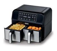 Ariete 4624/00 Double 8 L 1700 W Friteuse d’air chaud Noir, Argent