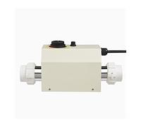 AIRYSSFU Chauffe-piscines, 1kw / 2kw / 3kw Piscine chauffante Chauffage Chauffage Thermostat Petite température réglable Thermostat extérieur Spa(2KW)