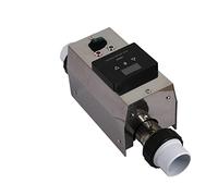 AIRYSSFU Chauffe-piscines, 2 KW Piscine à température constante Chauffage électrique avec système de contrôleur Tactile for contrôler l'interrupteur de Pompe à Eau for la Piscine