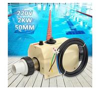 AIRYSSFU Chauffe-piscines, 3KW/2KW Piscine & Spa Bain À Remous El Ectric Chauffe-Eau Thermostat(2KW)