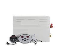 AIRYSSFU Chauffe-piscines, 4KW Générateur de Vapeur Sauna Salle Machine à Vapeur Sauna Ménage Commercial Machine à Vapeur Humide Spa Douche à Vapeur