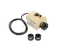 AIRYSSFU Chauffe-piscines, Mini Chauffe-Eau électrique 2KW, Chauffe-Piscine à Thermostat, Baignoire Spa for Bain à remous de Massage(48mm)