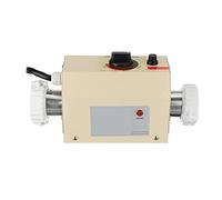 AIRYSSFU Chauffe-piscines, Piscine électrique Piscine à Eau du Chauffage Spa Chauffage de Chauffage du Bain à Bain à remous Chauffant for Le Bain Chaud extérieur Spa 3,3 KW