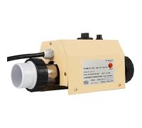 AIRYSSFU Chauffe-piscines, Thermostat de Chauffe-Eau électrique 3KW for Bain de Spa de Baignoire de Piscine for Le Bain à remous de Massage(1600W)