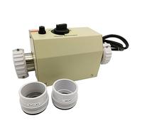 AIRYSSFU Chauffe-piscines, Thermostat de Chauffe-Eau électrique 3KW for Bain de Spa de Baignoire de Piscine for Le Bain à remous de Massage