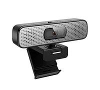 AIRYSSFU Webcam, 2K 4K Wecam Auto Focus WebCamera construit dans des Haut-parleurs stéréo for la vidéoconférence de Diffusion en Direct caméra de Jeu PC rotative(2K Auto Focus)