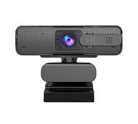 AIRYSSFU Webcam, Caméra Web HD USB Webcam 1080p Autofocus avec Microphone AF caméra Autofocus for Ordinateur enseignement en Ligne en Direct