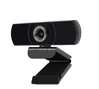 AIRYSSFU Webcam, Webcam 1080P HD 60fps avec Microphone for Ordinateur Portable de Bureau réunion caméra Web en Streaming USB for conférence, Diffusion en Direct, Enregistrement