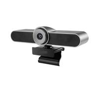 AIRYSSFU Webcam, Webcam 8MP 4K AI Cadrage Automatique sur 2K 124 ° FOV USB Type-C avec Micro et Haut-Parleur Diffusion en Direct Appel vidéo Conférence Web