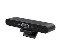 AIRYSSFU Webcams, 4K Caméra USB Webcam HD Vidéo Conférence Caméra avec Microphone Haut Parleur AI Suivi Visage