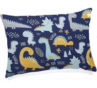 Aisawate Oreiller pour enfant avec taie d'oreiller - Coton doux, lavable et hypoallergénique, petit oreiller de 33 x 45,7 cm pour lit d'enfant et voyage