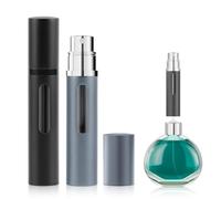 Aischens 2 Pièces 8ml Bouteille Vaporisateur de Parfum, Flacon Rechargeable avec Fenêtre, Atomiseur Mini Pulvérisateur, Spray Voyage Portable pour Femmes et Hommes