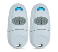 Aischens 2PCS Télécommande Universelle de Portail, 433.92MHz Key Fob Transmitter Compatible avec Came Top432NA/432EE/432EV/432A/432M/432S/T432