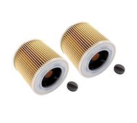 AISEN 2x filtre à cartouches pour aspirateur multi-usages Kärcher NT27/1, SE 4001, SE 4002, VC6000, WD 2.200, WD 3.200