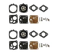 AISEN 2x Kit de réparation de carburateur pour Tillotson Homelite XL-12 Super XL30 Stihl 051 TS400 Echo CS60 CS900 CS1299 Solo 650 660 Tillotson RK-23HS RK23HS RK-17HS Alpina 40 P70