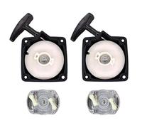 AISEN 2X Lanceur et Cloche pour Débroussailleuse Red Fox Tarus Fuxtec Aram-Trade Stenson Timbertech BC52, BC520