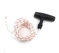 AISEN 5m 3.5mm Corde de démarreur avec poignée pour tondeuse à gazon Débroussailleuse Tronçonneuse