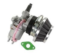 AISEN Carburateur 2 temps Carb pour Mini Quad Pocket Bike Mini Cross Dirt Pocket Bike Enfant Quad ATV 47cc 49cc avec filtre à air