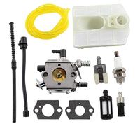 AISEN Carburateur avec filtre à air, tuyau à essence, filtre à essence pour tronçonneuse chinoise 4500 5200 5800 45cc 52cc 58cc