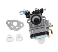 AISEN Carburateur avec jeu de joints pour débroussailleuse AL-KO FRS 410, FRS 4125, Wolf HSG 55 à essence et taille-haie