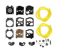 AISEN Carburateur Carb Rebuild kit de réparation pour K10-wat WA WT Série Echo tronçonneuse 3100 401 EVL 452 VL Cs281 Cs281 EVL Cs302 Cs302s CS304 Autocollants VL Cs315 Cs320t Cs340 Fuel Line