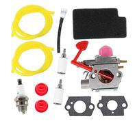 AISEN Carburateur Kit Filtre à Air pour Walbro WT-875 WT-875-1 WT-875A Poulan BVM200C BVM200VS P200C GBV325 P325 Remplace 545081855