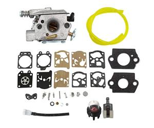 AISEN Carburateur + Membrane kit pour Tronçonneuse Walbro WT-589 WT-402 WT-589-1 Echo CS300 CS305 CS-341 CS-345 CS-346 CS-3000 CS-3400 A021000230 A021000231 A021000232