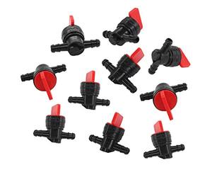 AISEN Lot de 10 robinets à essence pour robinet d'arrêt E/A 6,35 mm Remplace 698183 494768 493960 491860, Wolf 2058063 2059063 AM36141 AM107340