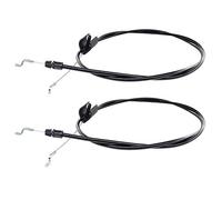 AISEN Lot de 2 câbles de Commande pour tondeuses 156581 156577 168552 532156581 Craftsman Husqvarna Roper Sears Poulan Weedeater