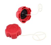 AISEN Lot de 2 couvercles de réservoir compatibles avec les tondeuses à gazon Scheppach MP 99-42 (uniquement avec moteur T375 T475 T575)