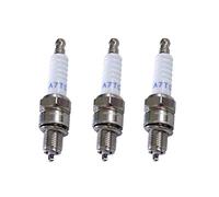 AISEN Lot de 3 bougies d'allumage A7TC pour Baotian BT49QT-9 BT50QT-9 Remplace NGK CR7HSA