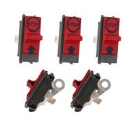 AISEN Lot de 5 interrupteurs d'arrêt pour tronçonneuse Husqvarna 36 40 41 45 51 55 61 66 136 141 142 254 266 268 272 530717901