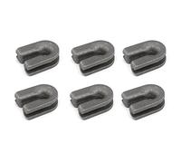 AISEN Lot de 6 Tête de Coupe à œillets Manches pour Husqvarna 122L 124L 125L 125ldx 128L 128ld 128ldx 128r 128rj 223L 223r