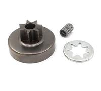 AISEN Pignon 3/8" 7Z avec roulement à aiguilles pour Stihl 038 AV 038AV Super Magnum MS380 Remplace 1119-640-2000