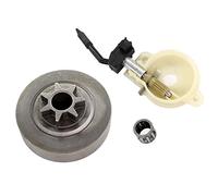 AISEN Tambour d’embrayage et Pompe à huile pour Husqvarna 36 41 136 137 141 142 Tronçonneuse