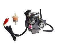 AISENPARTS Carburateur 24 mm pour ATV Gokart Roketa Quad 4 temps GY6 scooter cyclomoteur 110/125/150 cc