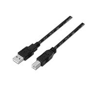AISENS A101-0005 Cable USB 1 m USB 2.0 USB A USB B Negro