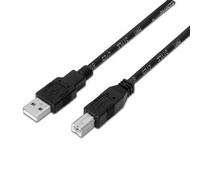 AISENS A101-0007 - Câble d'imprimante USB 2.0, 3 m, couleur noir