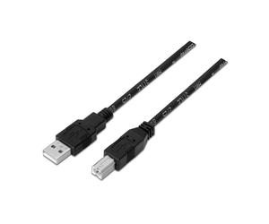 AISENS A101-0008 câble USB USB 2.0 4,5 m USB A USB B Noir