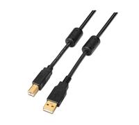 aisens A101 - 0011 - Câble USB 2.0 Imprimante de 5 m, Couleur Noir