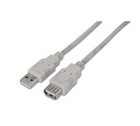 AISENS A101-0014 câble USB USB 2.0 3 m USB A Beige