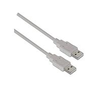 AISENS A101 - 0021 - Câble USB 2.0 de 1 m pour boitier Externe, Couleur Beige