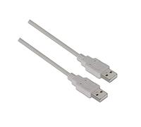 AISENS A101 - 0022 - Câble USB 2.0 de 2 m pour boitier Externe, Couleur Beige